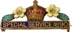 Titel Badge  of  Special Service 1890 of  Queen Victoria.