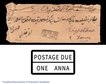 Rare BENARAS TAX Cover addressed to TONK routed via JEYPORE, Postage DUE cover.