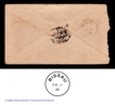 Extremely Rare Queen Victoria INTAGLIO Cover with bearing Bikaner state NATIVE DAK postmark in DEVANAGARI