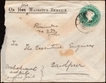 Very Rare OHMS Queen Victoria Cover which was PREPARED for  Queen Victoria but used for  King Edward VII
