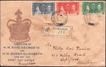 Coronation and First Day Cover of Hong Kong of H. M. KING GEORGE VI and QUEEN ELIZABETH of 1937.
