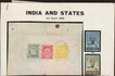 Extremely Rare SERVICE ovpt Gandhi 2V 1   As & 3   As of First day Cancellation Ex Lot of 2 Auction Houses