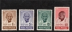 Gandhi 1948 Complete of 4V Stamps MNH.