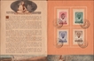 Rare Gandhi Folder 1948 with Complete set of 4 Value.