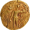 Archer type Gold Dinar Coin of Samudragupta of Guptas.