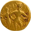 Battle axe type Gold Dinar Coin of Samudragupta of Gupta Dynasty.