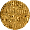 Delhi Sultanate, Khilji Dynasty, Ala ud-din Muhammad Khilji Gold Tanka Coin with AH 71x