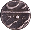 Very Rare Farrukhsiyar One Eighth Rupee Coin of Murshidabad Mint.