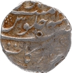 Arkat  Mint  Silver Rupee AH 1125 year left side at top line of Farrukhsiyar Coin.