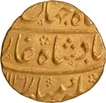 Exceedingly Rare Shahjahan II Gold Mohur Coin of Khujista Bunyad Mint.