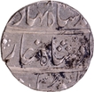 Ahmad Shah Bahadur Ujjain Dar ul-Fath  Mint  Silver Rupee Ahad RY Coin.