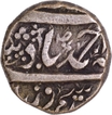 CIS-Maler Kotla, Ahmad Ali Khan Silver Rupee Coin  Qadir e Bechun Couplet.