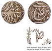 CIS-Nabha, Jaswant Singh Sahrind Mint Silver Rupee Coin VS (18)86 (1829 AD).