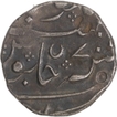 Indo-French Silver Half Rupee Coin of Arkat Mint with 7 RY.