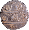 Madras Presidency, Aurangzeb Alamgir Chinapatan  Mint  Silver Rupee 39 RY Stylized.