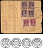 Fasten Envelope of George VI used for the EXPERIMENTAL Post Office S. O. dispatched to DEVOKOTTAI on 22 MAY 1949