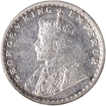 Silver Two Annas Coin of King George V of Calcutta Mint of 1916.