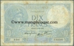 Paper Money of France, 10 Dix Francs of 1941 Issued.