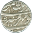 Silver Rupee of Aurangzeb Alamgir of Akbarnagar Mint. 