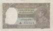 5 Rupees of King George VI of India
