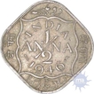 Cupro Nickel Half Anna of King George VI of Calcutta Mint of 1940.