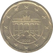 Cupro Nickle of Twenty Euro Cent of Germany of the Year of 2008.