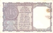 1 Rupees Bank NOte of India of S. Bhoothalingam of 1965 issued.