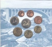 Set of Eight Different Denominations of Luxembourg. 