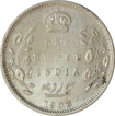 Silver Rupee Coin of King Edward VII of Bombay Mint of 1903.