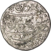 Silver One Rupee Coin of Aurangzeb Alamgir of Surat Mint.