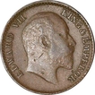 Bronze 1/12 Anna of King Edward VII of Calcutta Mint of 1906.