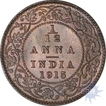 Bronze 1/12 Anna  of George V King of Calcutta Mint of 1915.