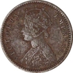 Copper 1/12 Anna  of Victoria Empress of Calcutta Mint of 1891.