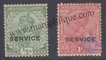 1912-13, Stamps of King George V Opt 