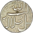 Silver Rupee of Muhammad Akbar of Ahmadabad Mint.