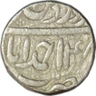 Silver One Rupee Coin of Akbar of Ahmadabad of Farwardin Month.