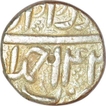 Silver One Rupee of Akbar of Ahmadabad Mint of Khurdad Mint.