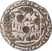 Silver Tanka Coin of Shams ud din Ilyas Shah of Bengal Sultanate.