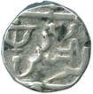 Silver Rupee of Jayaji Rao of Lashkar Mint of Gwalior.