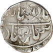 Error Silver One Rupee Coin of Jodhpur with Patched Silver