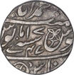 Silver One Rupee Coin of Muhammadabad Banaras Mint of Bengal Presidency.