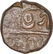 Copper One Paisa Coin of Gwalior of Isagarh Mint.