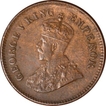 Bronze Half  Pice Coin of King George V of Calcutta Mint of 1930.