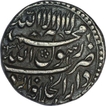 Silver One Rupee Coin of Shah Jahan of Agra Dar ul Khilafat Mint.