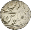 Silver One Rupee Coin of Farrukhsiyar of Surat Mint.