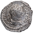 Silver Denarius Coin of  Caracalla of Roman Empire.