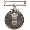 Copper Nickel Medal of Nine Years Long Service of India of 1971.