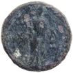 Copper Tetradrachma Coin of Azes II of   Indo Scythians.