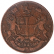 Copper Two Pie Coin of Madras Presidency.
