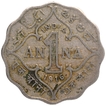 Copper Nickel One Anna Coin of King George V of Bombay Mint of 1916.
